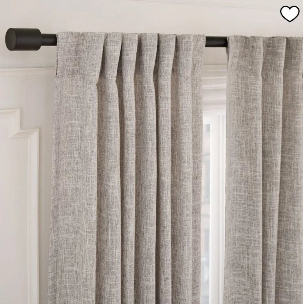 ❤️BUY 2 GET 1 FREE  West Elm Crossweave Curtain